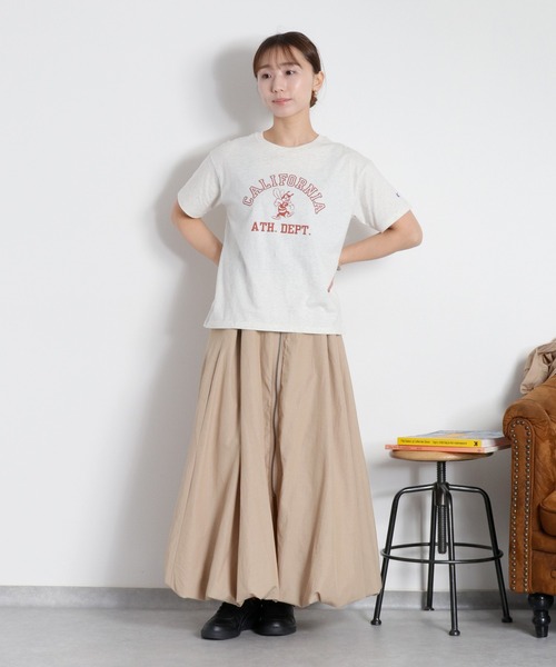 Champion(チャンピオン)の「【Champion】SHORT SLEEVE TEE(Tシャツ/カットソー・レディース・ネイビー/オートミール・M)」の11枚目の写真