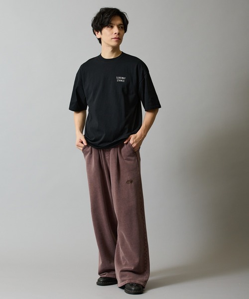 En serio TOKYO(エンソリオトーキョー)の「【SIDEWAYSTANCE】イラストスケーター半袖Tシャツ 70707(Tシャツ/カットソー・メンズ・カーキ/ブラック/ホワイト・MEDIUM/LARGE/X-LARGE/SMALL)」の10枚目の写真