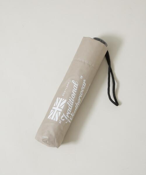 Traditional Weatherwear/LIGHT WEIGHT UMBRELLA BEIGE（折りたたみ傘
