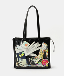 VAQUERA / バケラ WOMEN TROMPE L'OEIL TOTE BAG