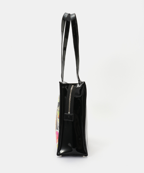 VAQUERA(バケラ)の「VAQUERA / バケラ WOMEN TROMPE L'OEIL TOTE BAG(トートバッグ・レディース・ブラック・FREE)」の6枚目の写真