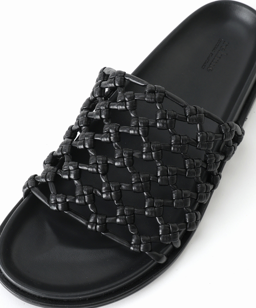 JOURNAL STANDARD relume（ジャーナルスタンダード　レリューム）の「RELUME メッシュサンダル（サンダル・レディース・ブラック/ボルドー・23cm/25cm/24cm）」の9枚目の写真