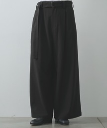 UJOH（ウジョー）の「【UJOH HOMME/ウジョー】別注 Belted Wide Flare Pants（スラックス）」