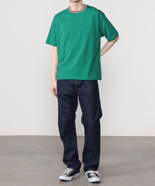 GYMPHLEX(ジムフレックス)の「Gymphlex | 〈別注〉クルーネック ラインTシャツ MEN(Tシャツ/カットソー・メンズ・ホワイト系その他/ブルー系その他5/ブラウン系その他/グリーン系その他・L/M)」の5枚目の写真