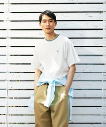 GYMPHLEX | Gymphlex | 〈別注〉クルーネック ラインTシャツ MEN(Tシャツ/カットソー)