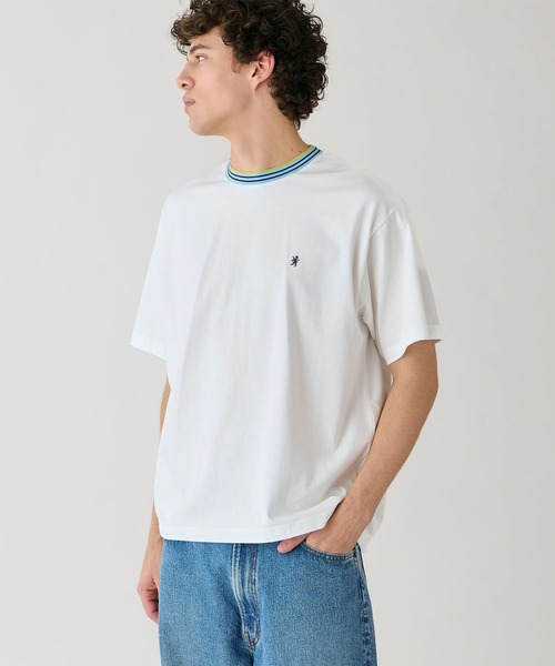 GYMPHLEX(ジムフレックス)の「Gymphlex | 〈別注〉クルーネック ラインTシャツ MEN(Tシャツ/カットソー・メンズ・ホワイト系その他/ブルー系その他5/ブラウン系その他/グリーン系その他・L/M)」の18枚目の写真