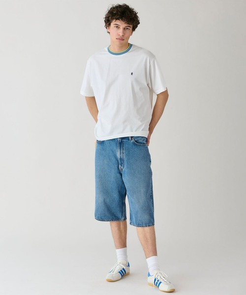 GYMPHLEX(ジムフレックス)の「Gymphlex | 〈別注〉クルーネック ラインTシャツ MEN(Tシャツ/カットソー・メンズ・ホワイト系その他/ブルー系その他5/ブラウン系その他/グリーン系その他・L/M)」の16枚目の写真