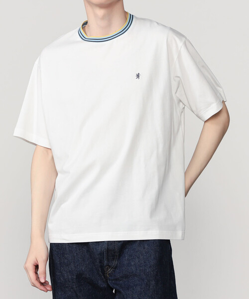 GYMPHLEX(ジムフレックス)の「Gymphlex | 〈別注〉クルーネック ラインTシャツ MEN(Tシャツ/カットソー・メンズ・ホワイト系その他/ブルー系その他5/ブラウン系その他/グリーン系その他・L/M)」の20枚目の写真