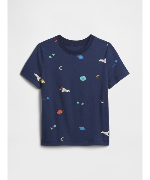 GAP(ギャップ)の「babyGap プリント Tシャツ(Tシャツ/カットソー・キッズ・ネイビー/ベージュ/ブルー・80cm/110cm/105cm/95cm/90cm/100cm)」の3枚目の写真