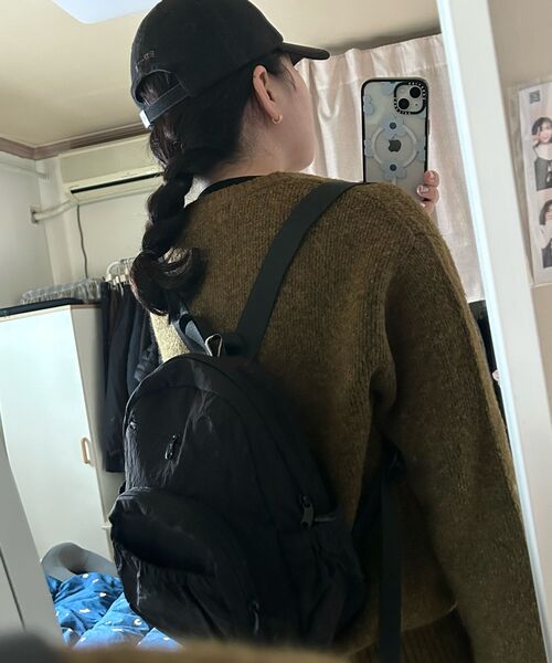 PAONS（パオン）の「ポケットミニバックパック ブラック（バックパック/リュック・レディース・その他・FREE）」の7枚目の写真
