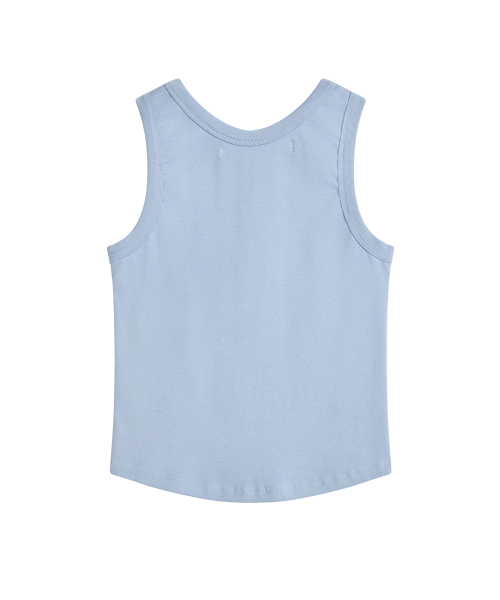Rest&Recreation(レストアンドレクリエーション)の「ANIME LOGO SLEEVELESS - BLUE(Tシャツ/カットソー・レディース・その他・ONE)」の2枚目の写真
