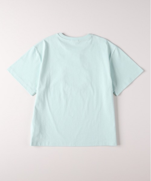 Right-on(ライトオン)の「VIVIAN BLUE(ヴィヴィアンブルー)チュールデザインTシャツ(Tシャツ/カットソー・キッズ・イエロー/ライム・140/110/120/130/150/160)」の6枚目の写真