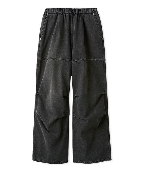 FURFUR(ファーファー)の「イージーデニムパンツ(デニムパンツ・レディース・ブラック/サックスブルー/ブラウン・F)」の2枚目の写真