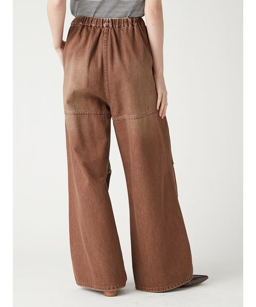 FURFUR(ファーファー)の「イージーデニムパンツ(デニムパンツ・レディース・ブラック/サックスブルー/ブラウン・F)」の9枚目の写真
