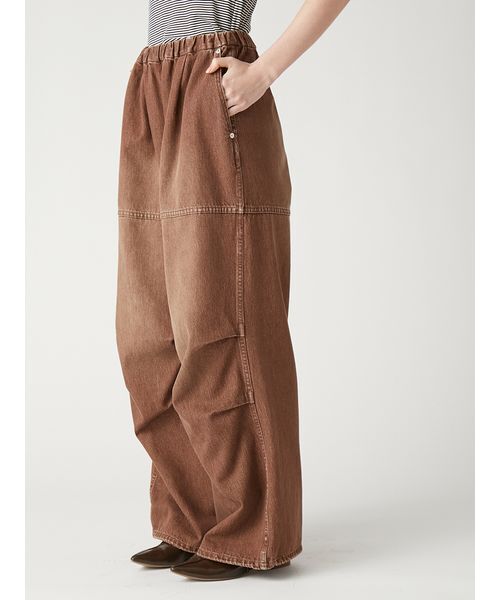 FURFUR(ファーファー)の「イージーデニムパンツ(デニムパンツ・レディース・ブラック/サックスブルー/ブラウン・F)」の8枚目の写真