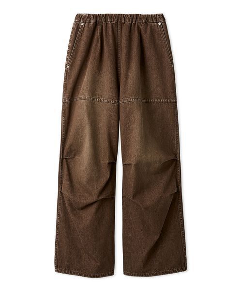FURFUR(ファーファー)の「イージーデニムパンツ(デニムパンツ・レディース・ブラック/サックスブルー/ブラウン・F)」の14枚目の写真