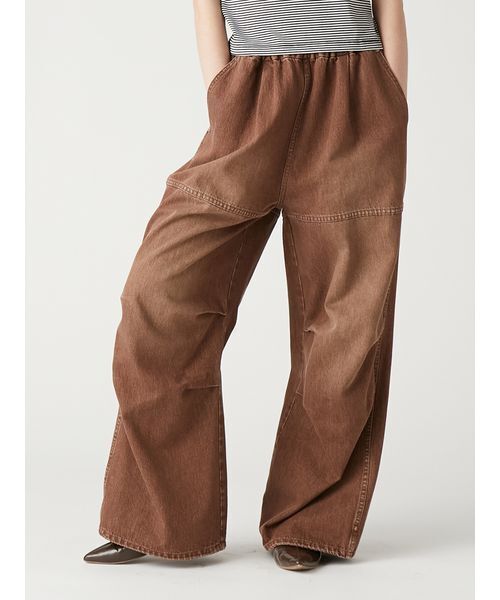 FURFUR(ファーファー)の「イージーデニムパンツ(デニムパンツ・レディース・ブラック/サックスブルー/ブラウン・F)」の11枚目の写真
