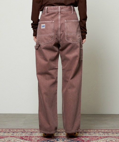 Lee（リー）の「Lee/リー レディース ペインターワイドデニムパンツ DUNGAREES【セットアップ対応】（その他パンツ・レディース・ブラウン/チャコール・X-SMALL/SMALL/MEDIUM）」の8枚目の写真
