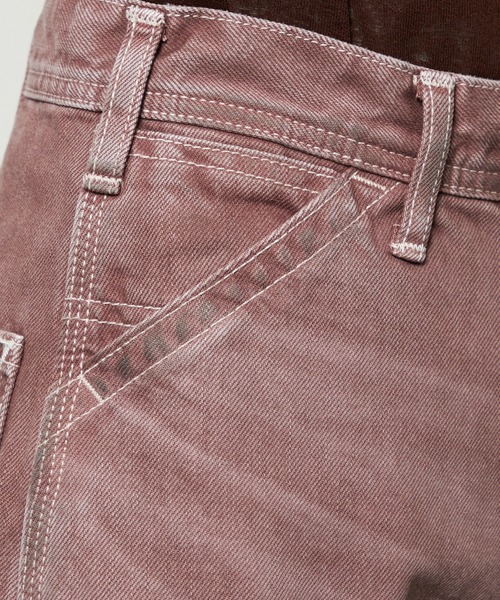 Lee（リー）の「Lee/リー レディース ペインターワイドデニムパンツ DUNGAREES【セットアップ対応】（その他パンツ・レディース・ブラウン/チャコール・X-SMALL/SMALL/MEDIUM）」の17枚目の写真