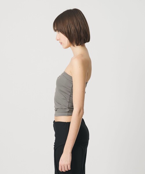 ATTISESSION(アティセッション)の「<ATTISESSION>タイ チューブトップ(チューブトップ・レディース・グレー系/ブラック・FREE)」の8枚目の写真