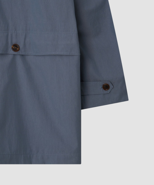 THE LILLE（ザ リル）の「Double Collar Jacket_Blue（ナイロンジャケット・レディース・その他・FREE）」の5枚目の写真