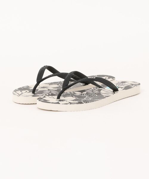 REEF（リーフ）の「REEF ウィメンズ REEF SEASIDE PRINTS ビーチサンダル 【2026年春夏モデル】/リーフビーサン（サンダル・レディース・ブラック系その他・25cm/24cm/23cm）」の3枚目の写真