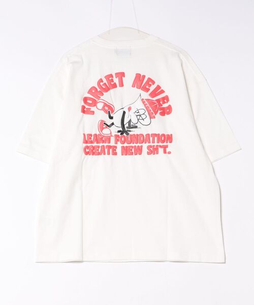 FORGET NEVER(フォーゲットネバー)の「【ムラサキスポーツ限定】FORGET NEVER/フォーゲットネバー コラボレーション 半袖 Tシャツ グラフィックTシャツ 263OO1ST943FN(Tシャツ/カットソー・メンズ・ブラック/ホワイト・L/XL/M)」の18枚目の写真