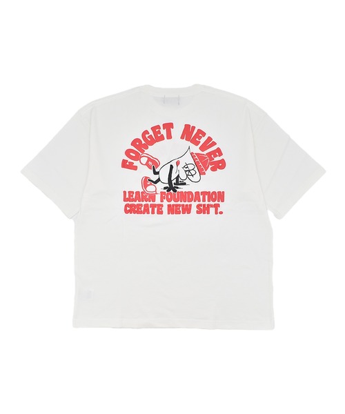 FORGET NEVER(フォーゲットネバー)の「【ムラサキスポーツ限定】FORGET NEVER/フォーゲットネバー コラボレーション 半袖 Tシャツ グラフィックTシャツ 263OO1ST943FN(Tシャツ/カットソー・メンズ・ブラック/ホワイト・L/XL/M)」の15枚目の写真