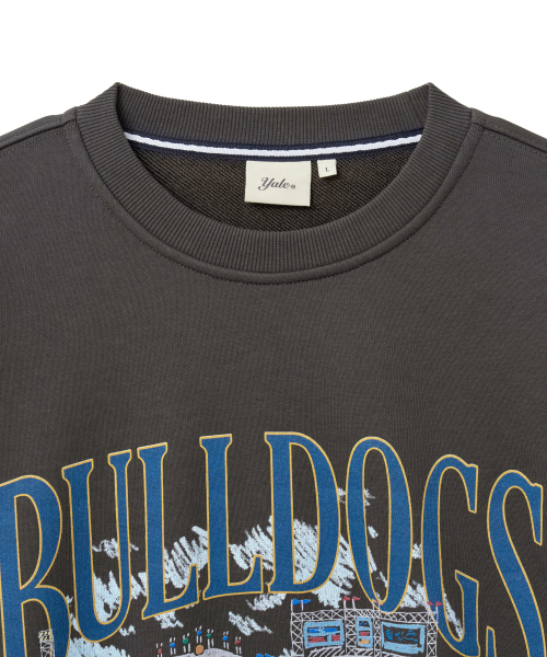 YALE(イェール)の「ブルドッグベースボールスウェットシャツ_チャコール(スウェット・レディース・その他・SMALL/MEDIUM/LARGE/X-LARGE)」の3枚目の写真
