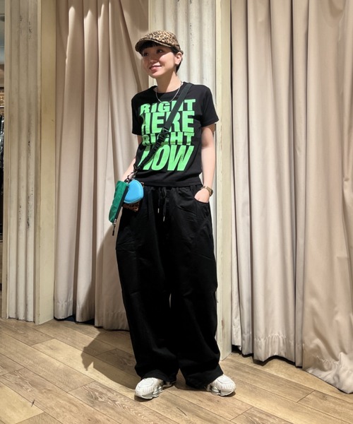 RODEO CROWNS WIDE BOWL(ロデオクラウンズワイドボウル)の「Message Tシャツ(Tシャツ/カットソー・レディース・ホワイト/イエロー/ブラック/カーキ/レッド・SMALL/MEDIUM)」の13枚目の写真