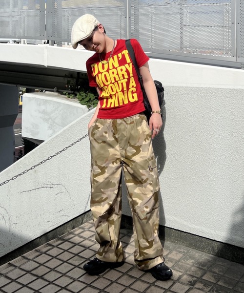 RODEO CROWNS WIDE BOWL(ロデオクラウンズワイドボウル)の「Message Tシャツ(Tシャツ/カットソー・レディース・ホワイト/イエロー/ブラック/カーキ/レッド・SMALL/MEDIUM)」の20枚目の写真