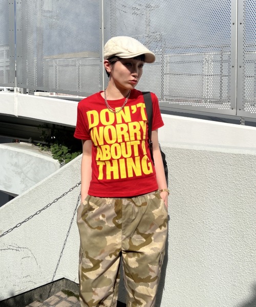 RODEO CROWNS WIDE BOWL(ロデオクラウンズワイドボウル)の「Message Tシャツ(Tシャツ/カットソー・レディース・ホワイト/イエロー/ブラック/カーキ/レッド・SMALL/MEDIUM)」の19枚目の写真