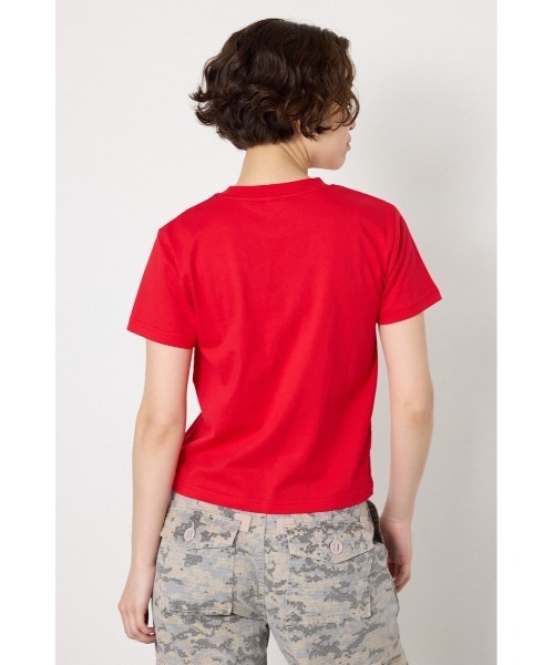 RODEO CROWNS WIDE BOWL(ロデオクラウンズワイドボウル)の「Message Tシャツ(Tシャツ/カットソー・レディース・ホワイト/イエロー/ブラック/カーキ・SMALL/MEDIUM)」の6枚目の写真