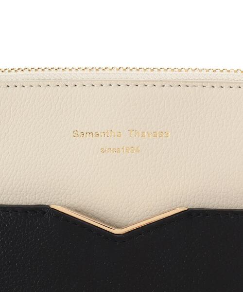 Samantha Thavasa（サマンサタバサ）の「サマンサギャレット バイカラーショルダーバッグ[Revival Collection]（ショルダーバッグ・レディース・ブルー/ブラック/ピンクベージュ/グレイッシュベージュ・FREE）」の9枚目の写真