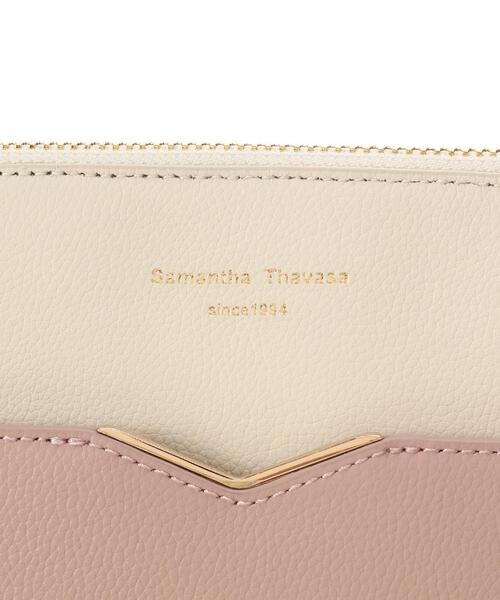Samantha Thavasa（サマンサタバサ）の「サマンサギャレット バイカラーショルダーバッグ[Revival Collection]（ショルダーバッグ・レディース・ブルー/ブラック/ピンクベージュ/グレイッシュベージュ・FREE）」の15枚目の写真