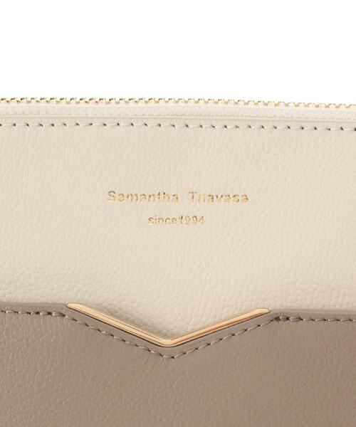 Samantha Thavasa（サマンサタバサ）の「サマンサギャレット バイカラーショルダーバッグ[Revival Collection]（ショルダーバッグ・レディース・ブルー/ブラック/ピンクベージュ/グレイッシュベージュ・FREE）」の21枚目の写真