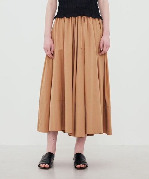 BY MALENE BIRGER（バイマレーネビルガー）の「BY MALENE BIRGER PHEO ギャザースカート（スカート・レディース・ブラウン/ブラック・34）」の4枚目の写真