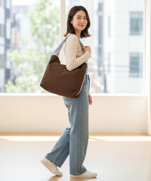 anello（アネロ）の「anello POMY ポミー トート（トートバッグ・レディース・アイボリー/ブラック/ライトイエロー/ピンク/ブラウン・FREE）」の12枚目の写真