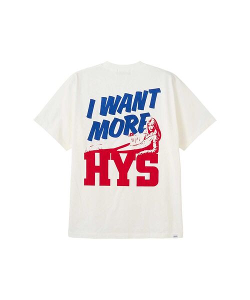 I WANT MORE HYS Tシャツ（Tシャツ/カットソー）｜HYSTERIC GLAMOUR