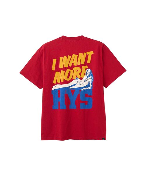 I WANT MORE HYS Tシャツ（Tシャツ/カットソー）｜HYSTERIC GLAMOUR