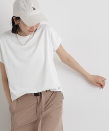 セール】【INSCRIRE/アンスクリア】WELLNESSフロッキーTシャツ（T