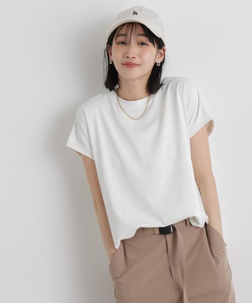 NANO universe｜ナノユニバースのTシャツ/カットソー（ホワイト/白色系
