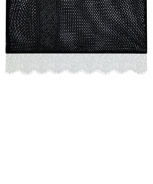 LUVISTRUE(ラヴイズトゥルー)の「SY LACE NET KNIT(BLACK)(ニット/セーター・レディース・その他・FREE)」の5枚目の写真