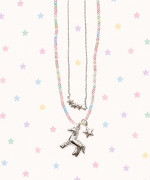 SPINNS（スピンズ）の「【nini toys/ニニトイズ】ビーズネックレス/ホース/ウマ（ネックレス）」