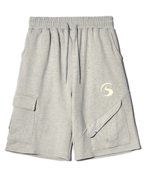 PIECEMAKER（ピースメーカー）の「TS LOGO BERMUDA SWEAT PANTS (GREY)（その他パンツ）」
