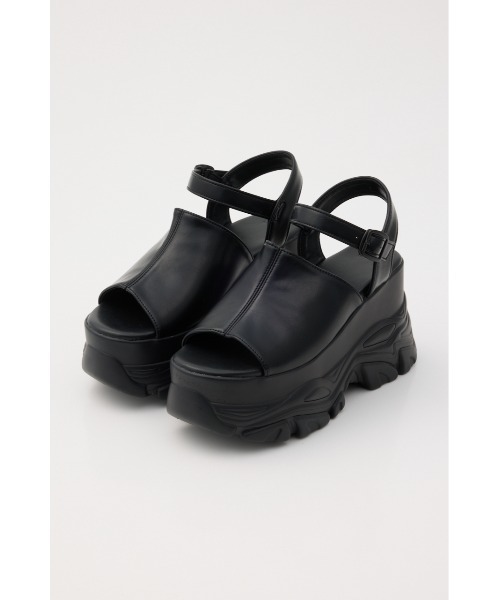 SLY(スライ)の「CHUNKY SNEAKER SOLE SANDAL チャンキースニーカーソールサンダル 夏服(サンダル・レディース・ブラウン系その他2/ブラック・SMALL/LARGE/MEDIUM)」の16枚目の写真