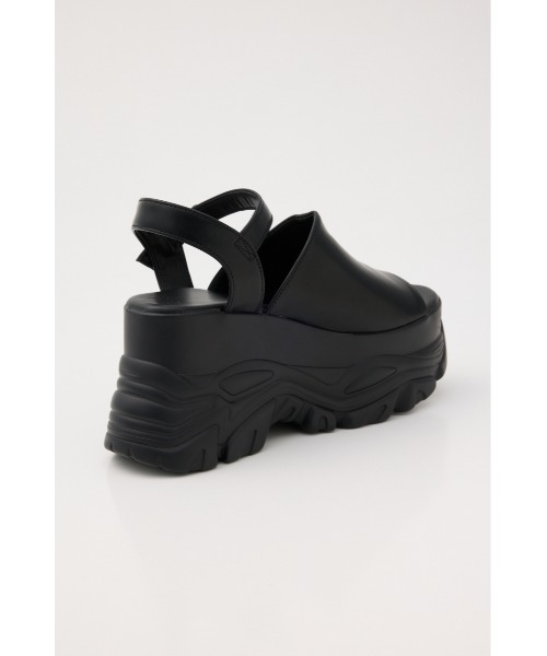 SLY(スライ)の「CHUNKY SNEAKER SOLE SANDAL チャンキースニーカーソールサンダル 夏服(サンダル・レディース・ブラウン系その他2/ブラック・SMALL/LARGE/MEDIUM)」の3枚目の写真