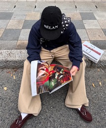 UNDERSTATEMENTs（アンダーステイトメント）の「【ユニセックス】SELANコーデュロイロゴCAP（キャップ）」