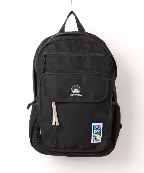 MEI OCEAN(メイオーシャン)の「メイオーシャン×モンチッチ リュックサック 28L(バックパック/リュック・メンズ・クリアブラック・FREE)」の1枚目の写真