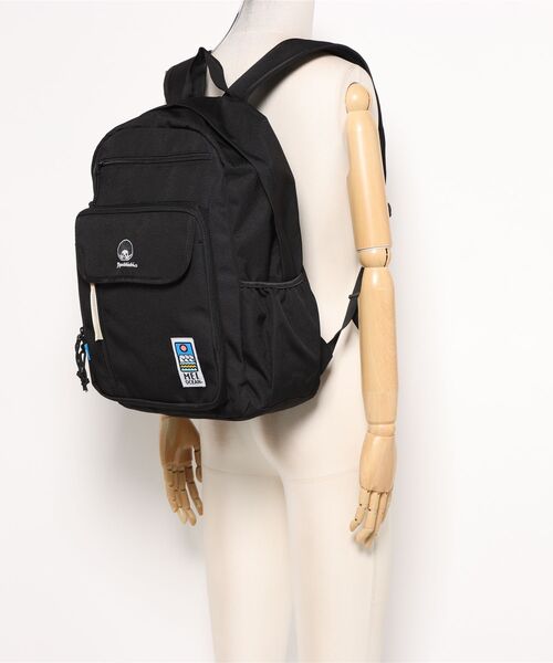 MEI OCEAN(メイオーシャン)の「メイオーシャン×モンチッチ リュックサック 28L(バックパック/リュック・メンズ・クリアブラック・FREE)」の6枚目の写真